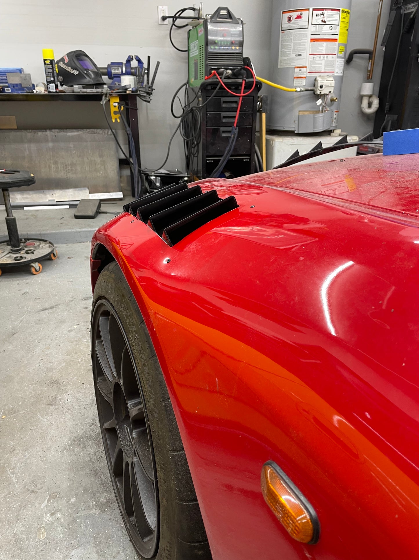 S2000 Fender Louvers