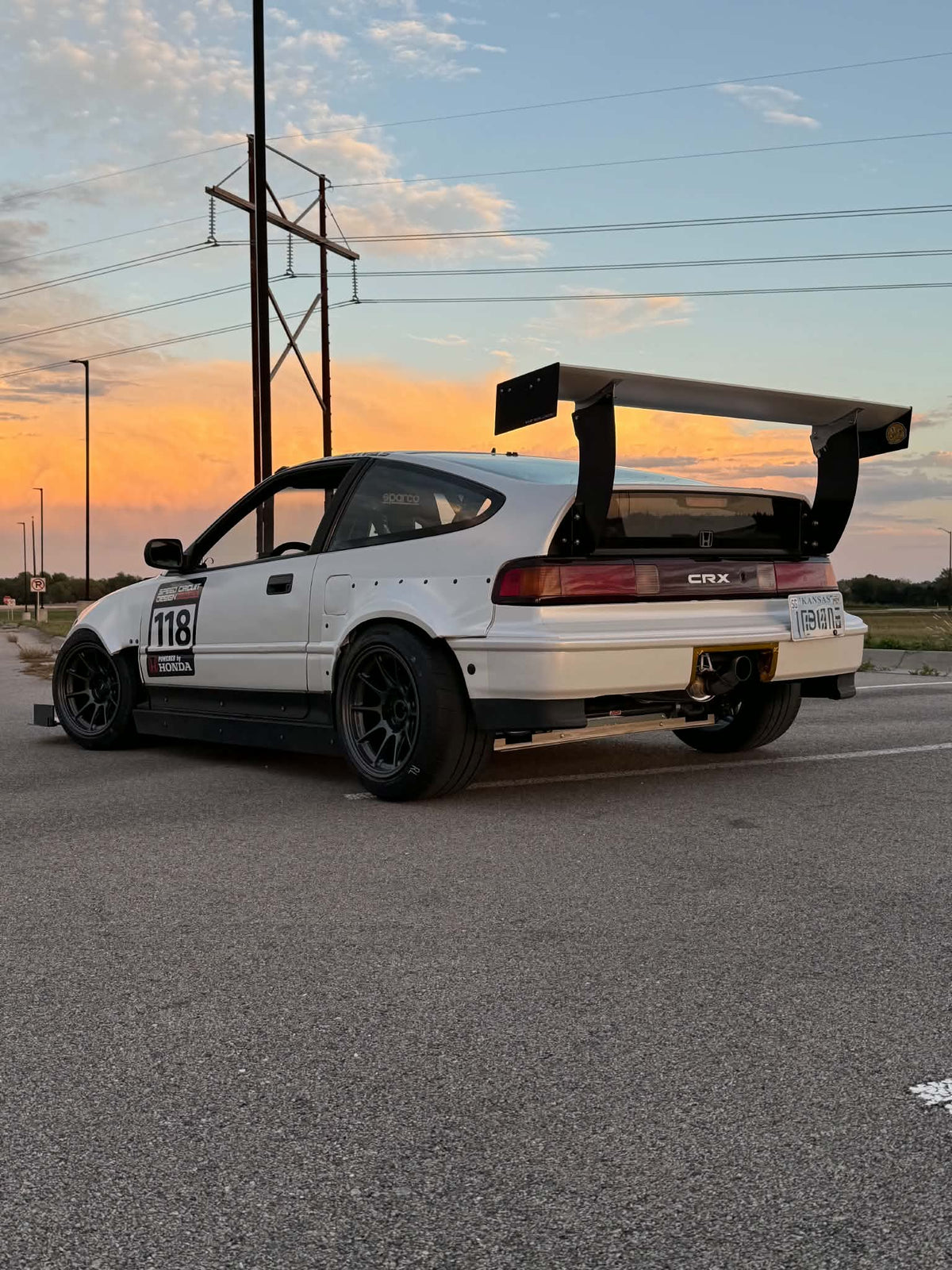 DIY CRX 45mm Rear Wide Fender