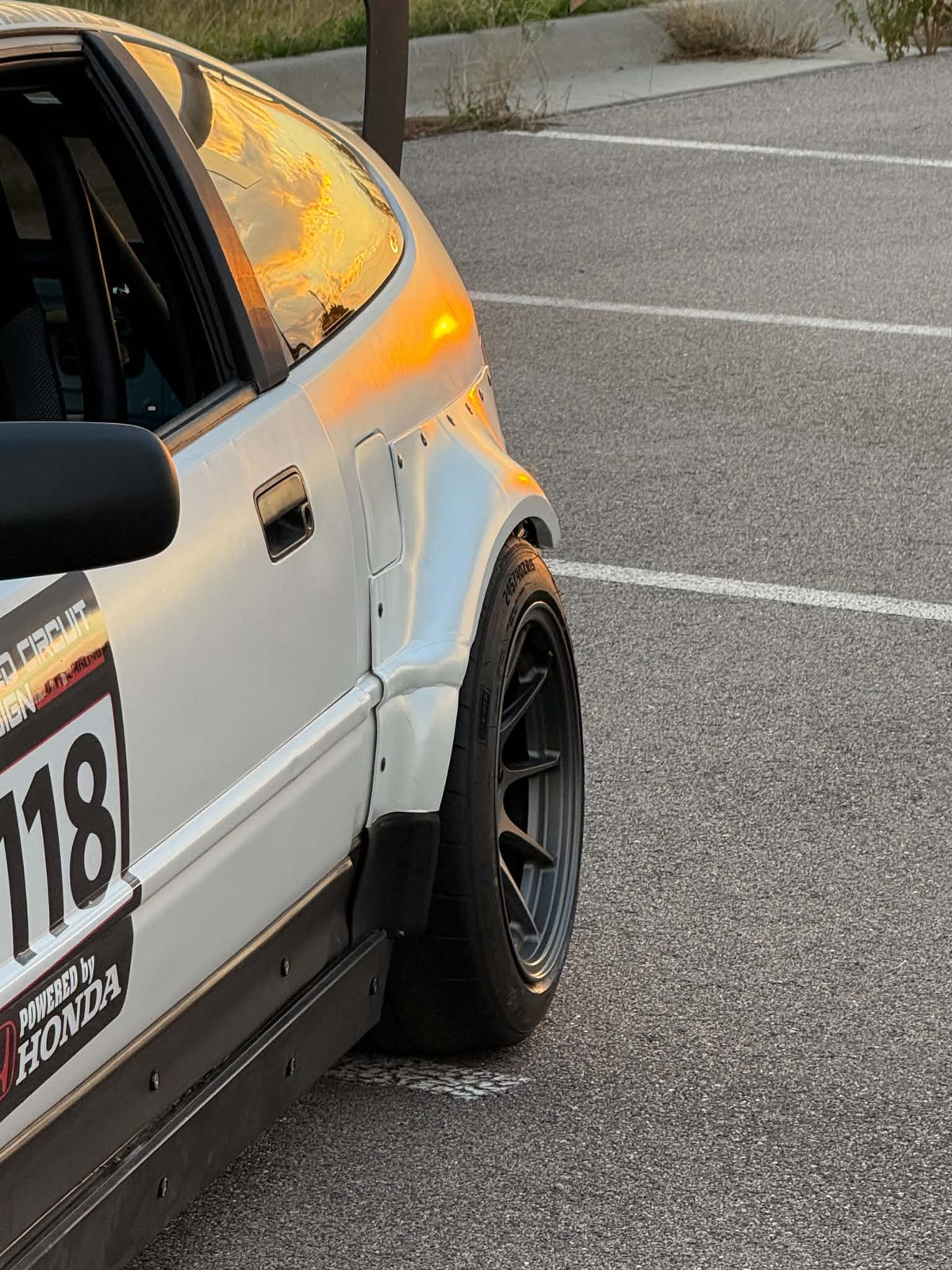 DIY CRX 45mm Rear Wide Fender