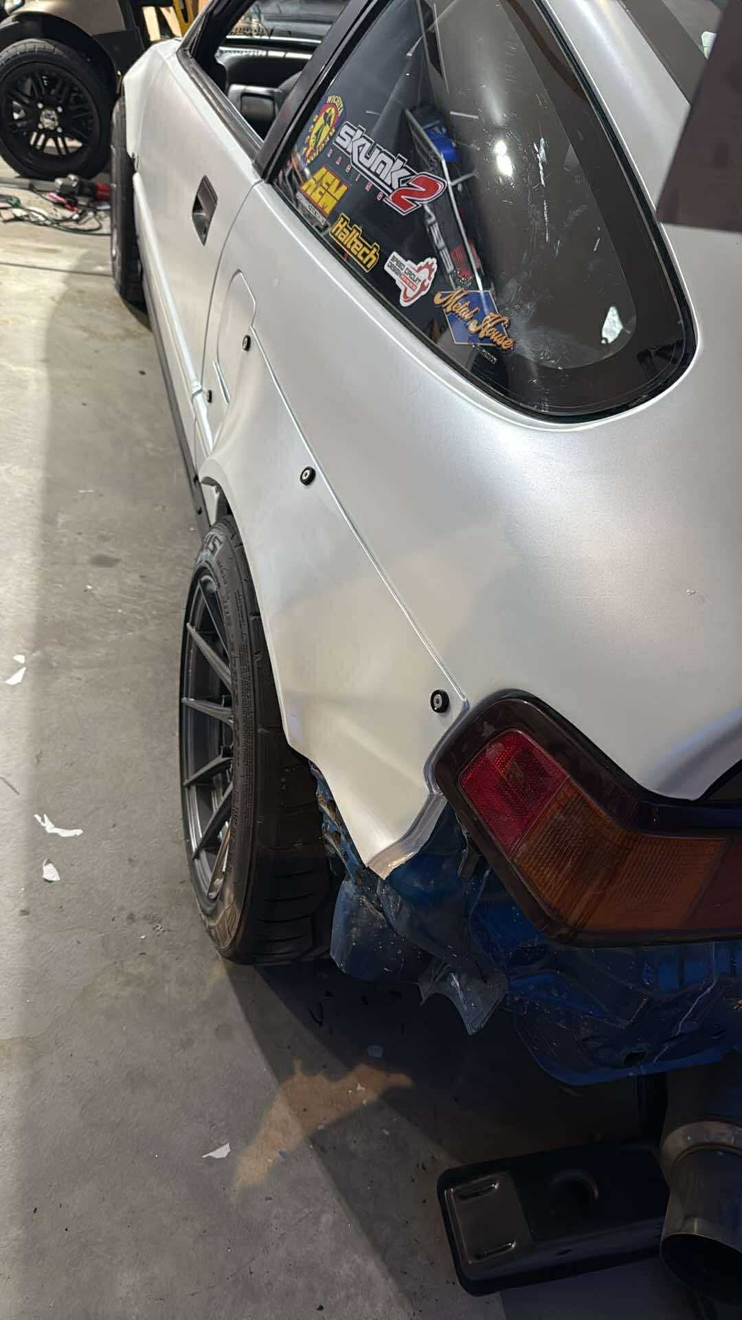 DIY CRX 20MM Rear Fender Flare
