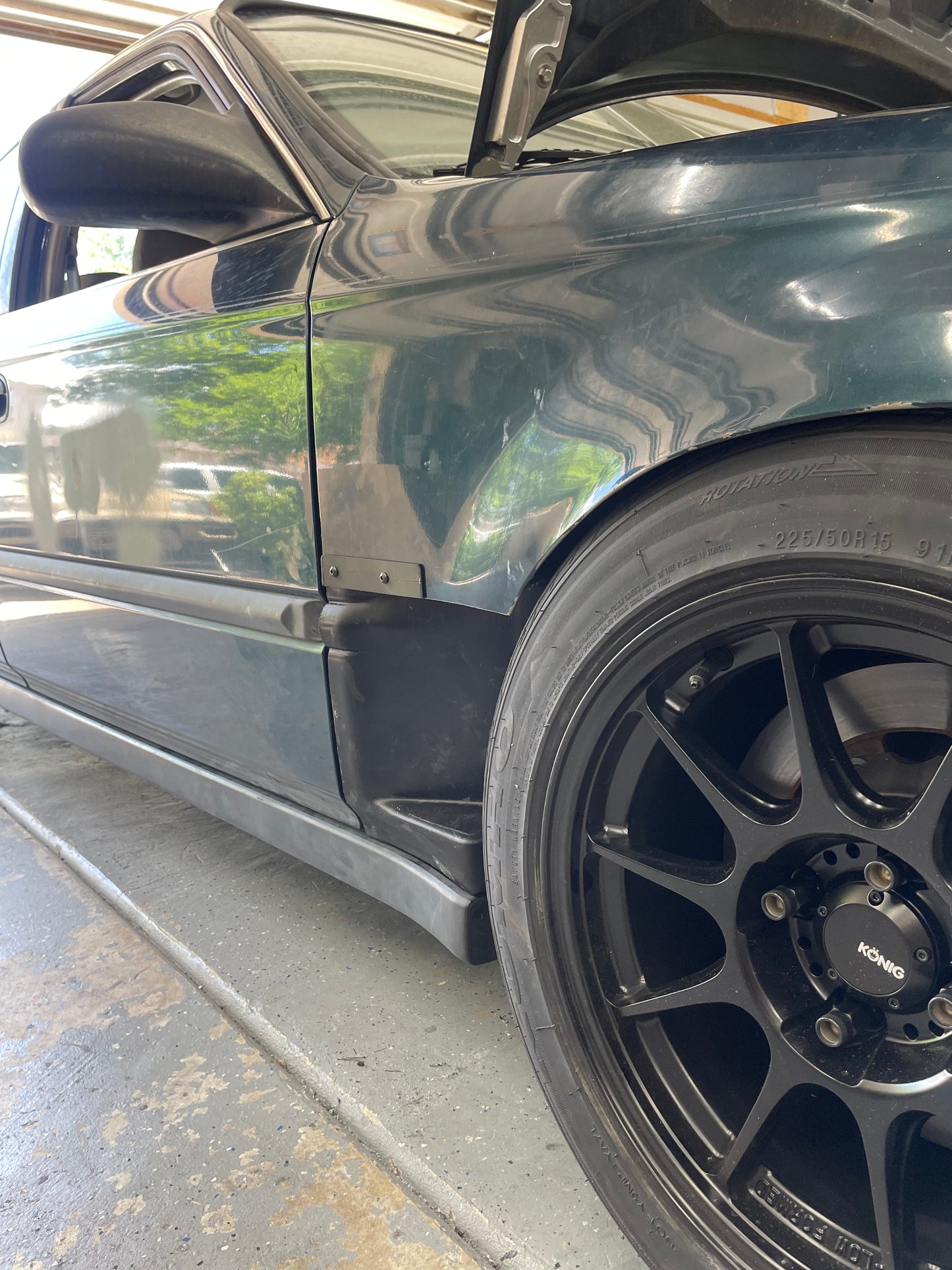 Civic EK DIY Fender Cutout