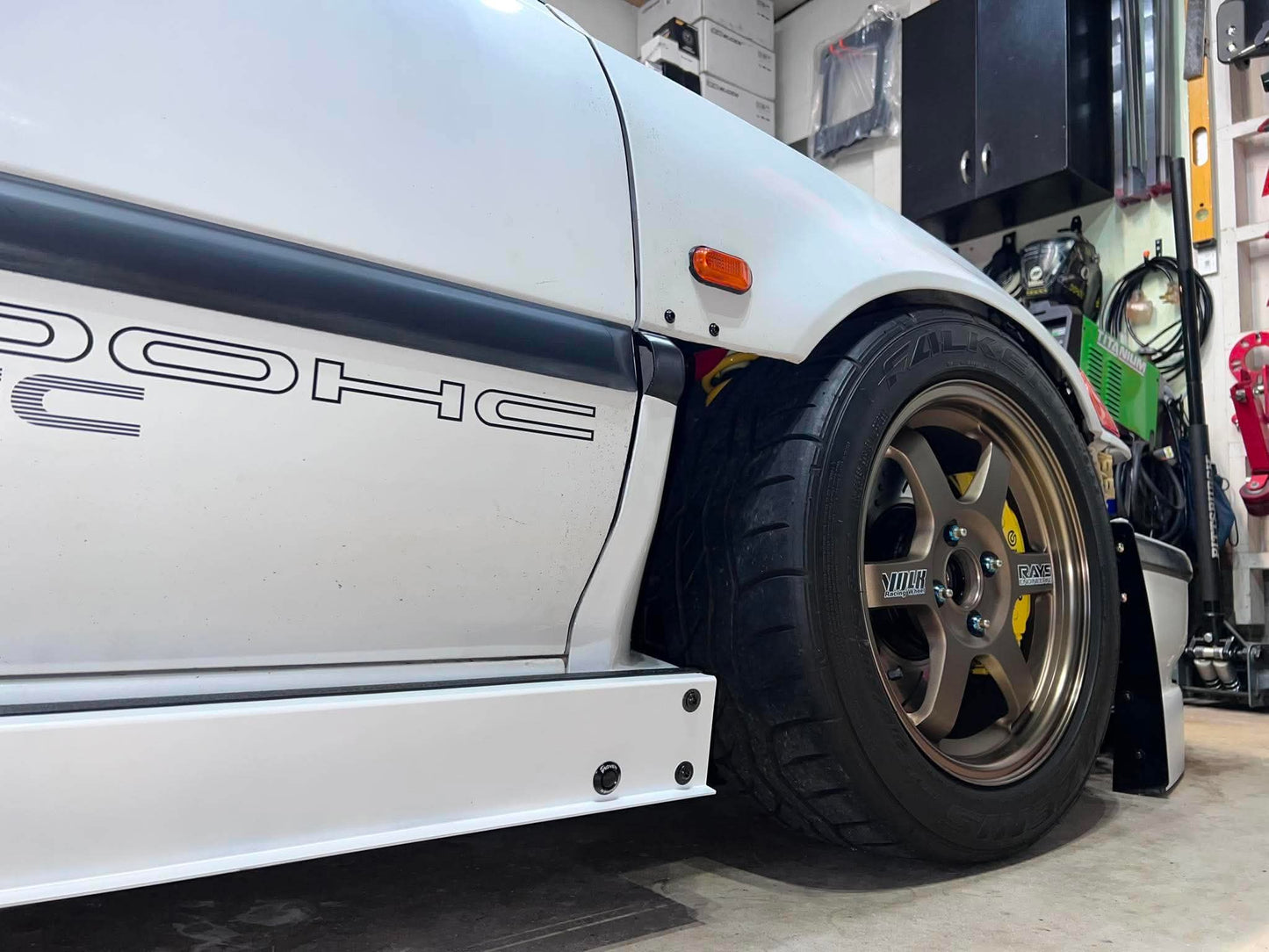 DIY EF Hatch Fender Cutout