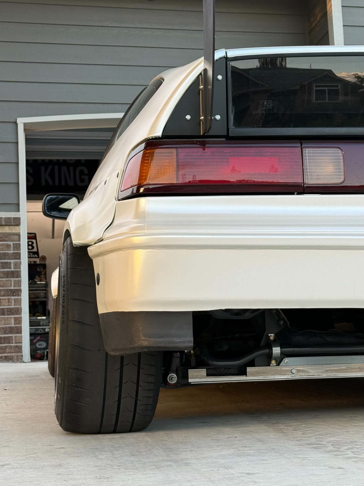 DIY CRX 45mm Rear Wide Fender