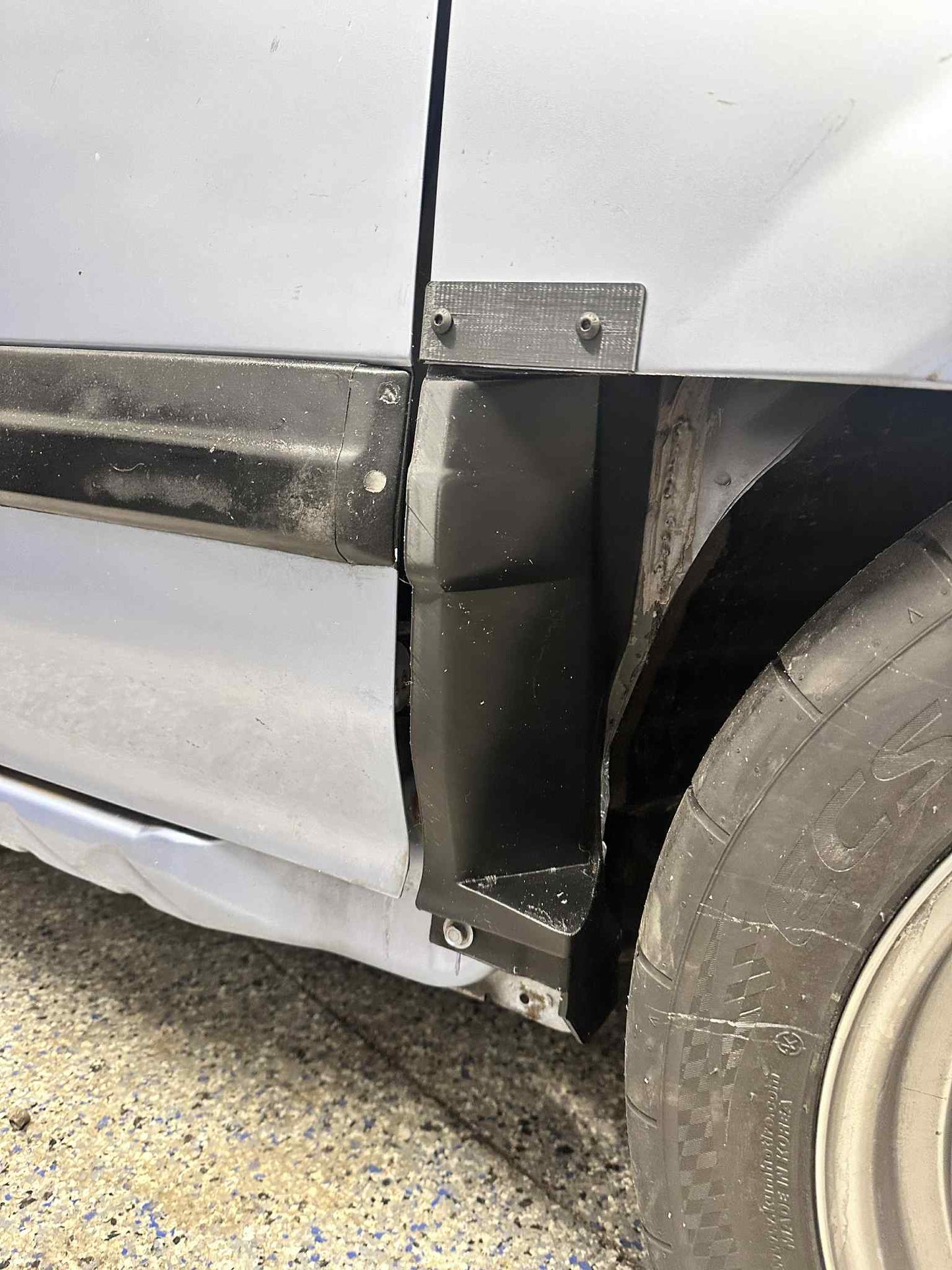 EF Wagon Fender Cutout