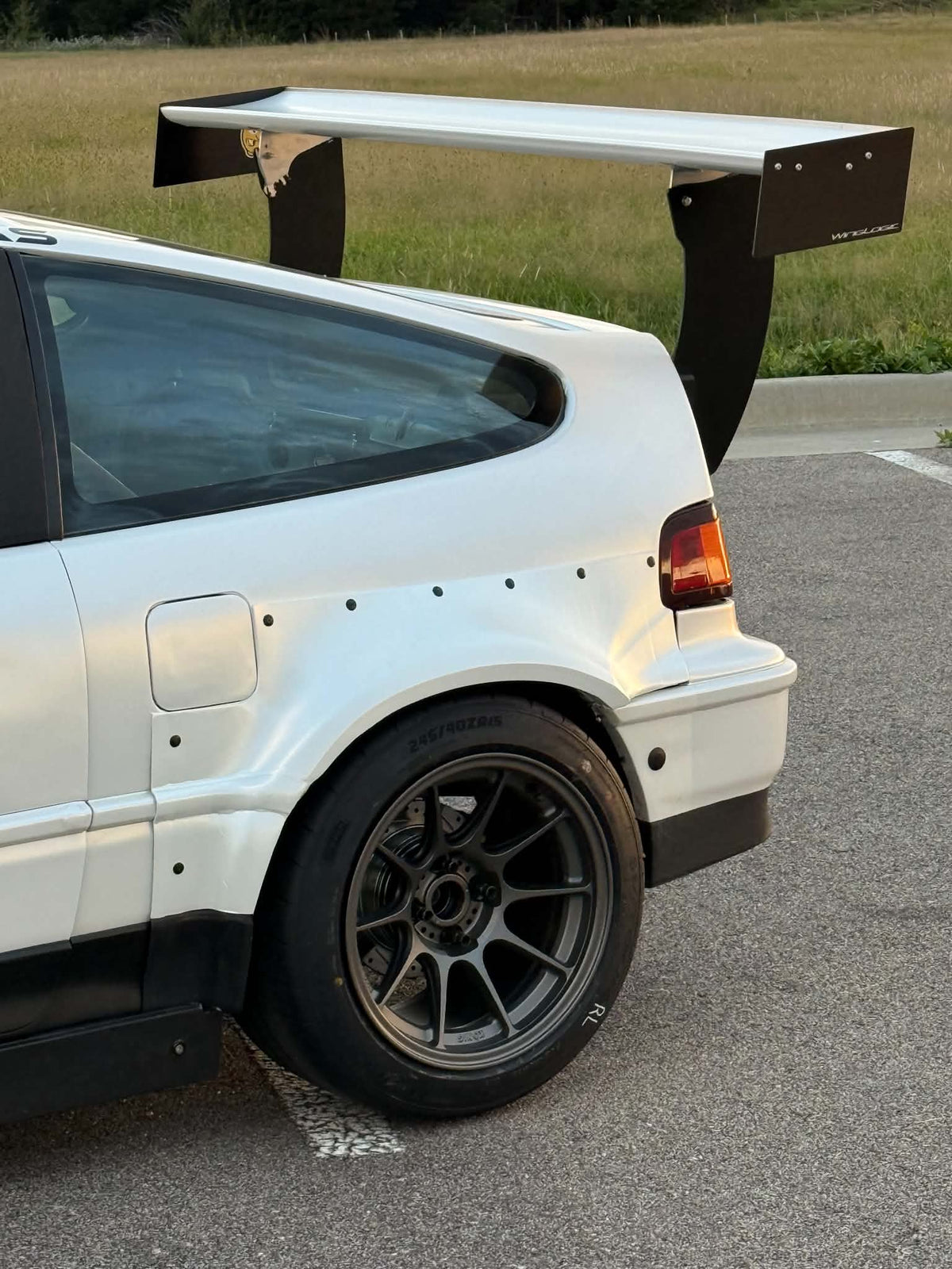 DIY CRX 45mm Rear Wide Fender