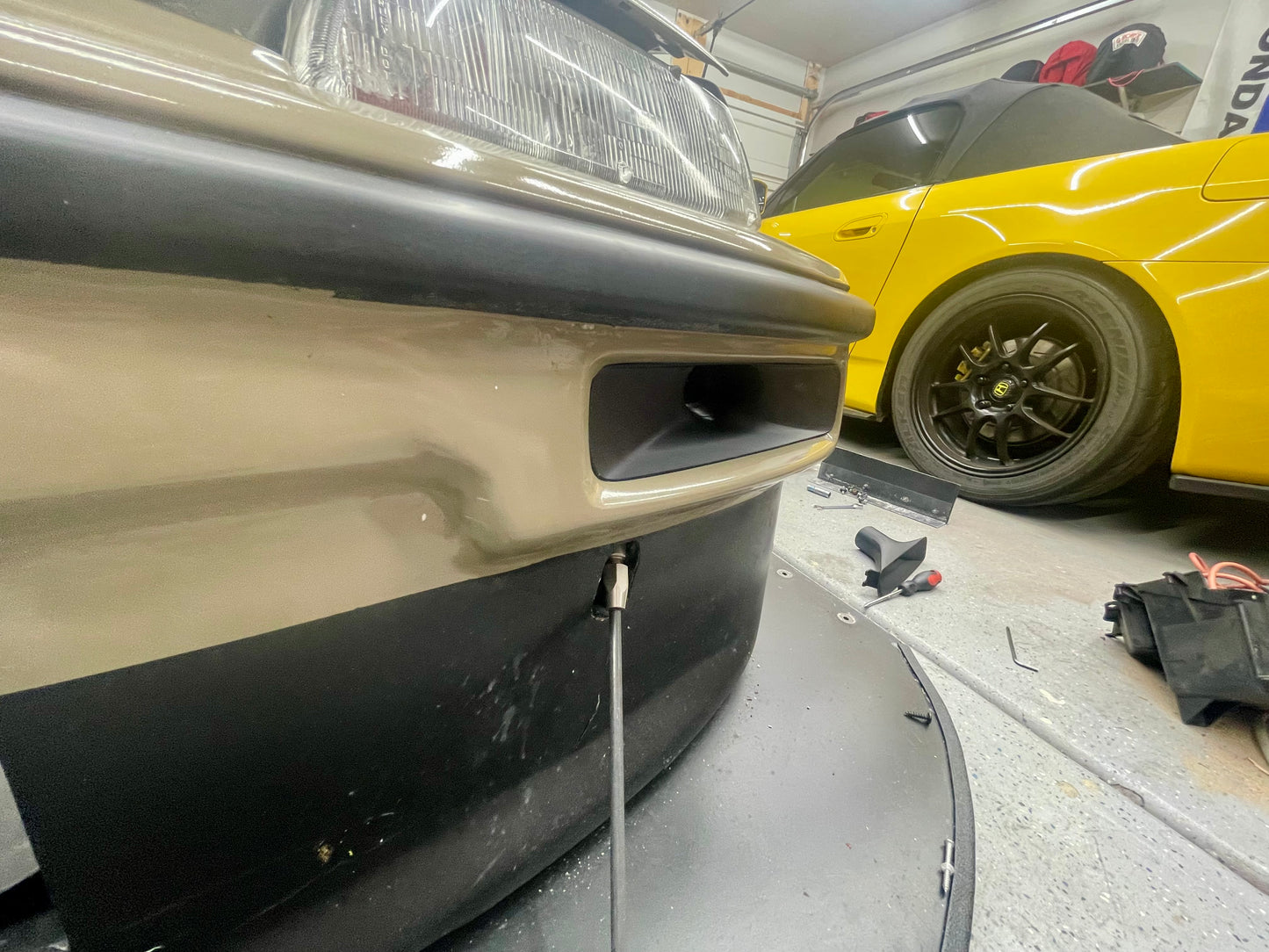 90-91 CRX Bumper Ducts