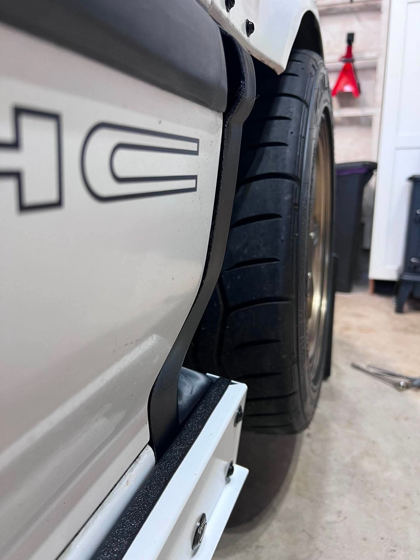 DIY EF Hatch Fender Cutout